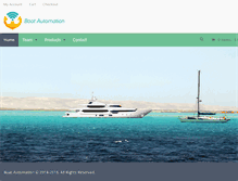 Tablet Screenshot of boatautomation.com